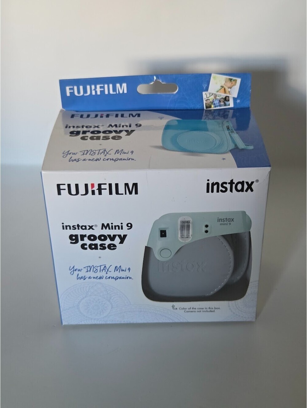 Fujifilm Instax Mini 9 Groovy Camera Case With Strap Grey